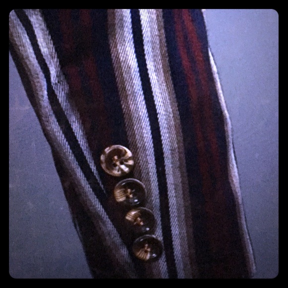 Punk Trash Royalty 3 piece slim fit striped suit - Picture 8 of 8